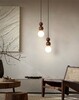 Миниатюра фото подвесной светильник inodesign beads dark wood 44.2410 | 220svet.ru